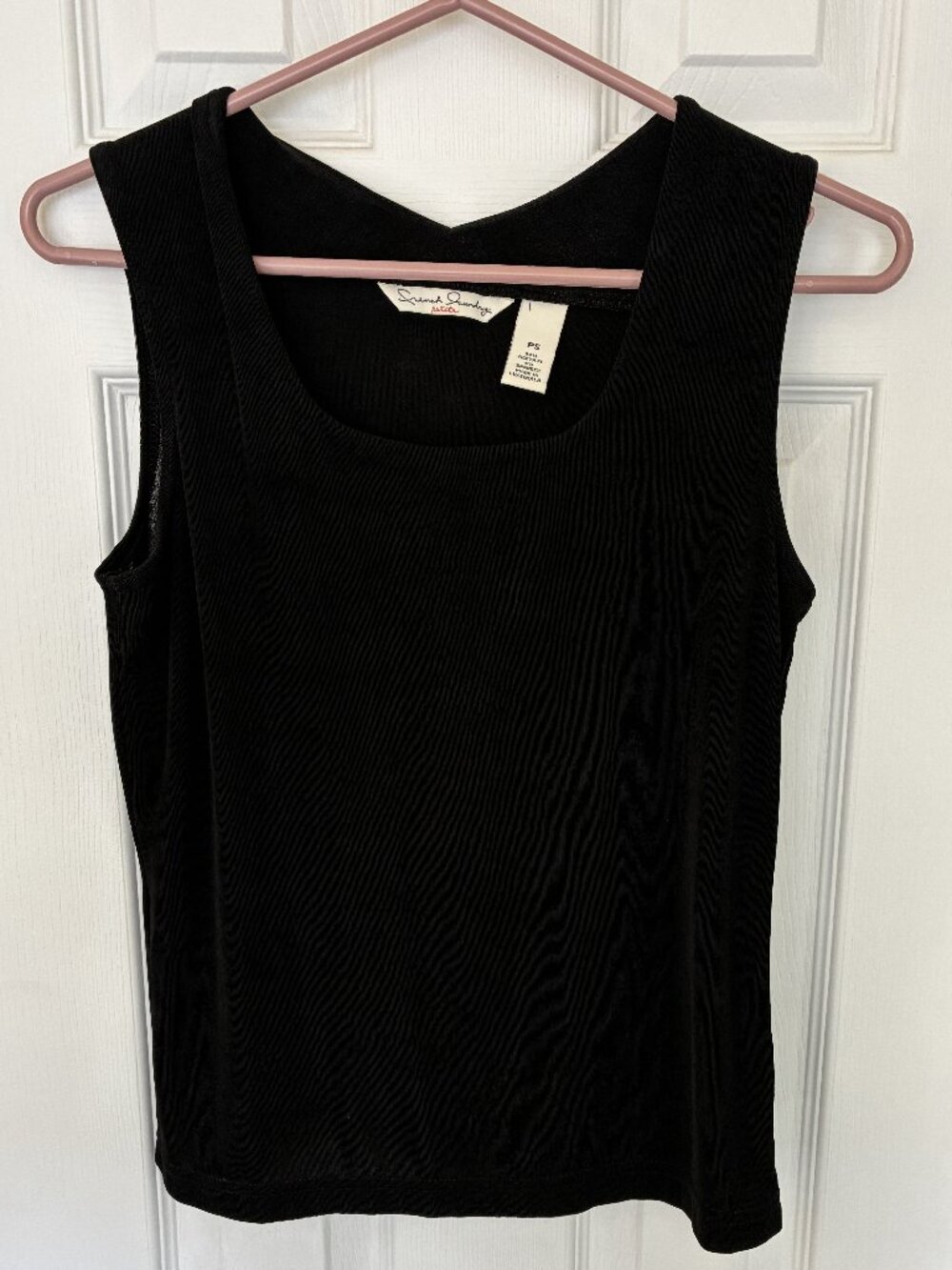French Laundry Black Tank Top